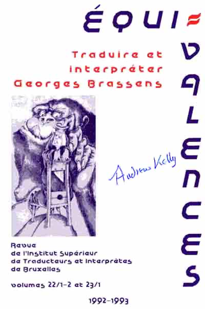 Traduire Georges Brassens