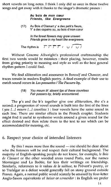 Traduire Georges Brassens - p14
